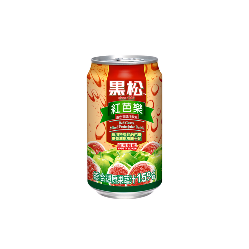【黑松】紅芭樂汁 320ml