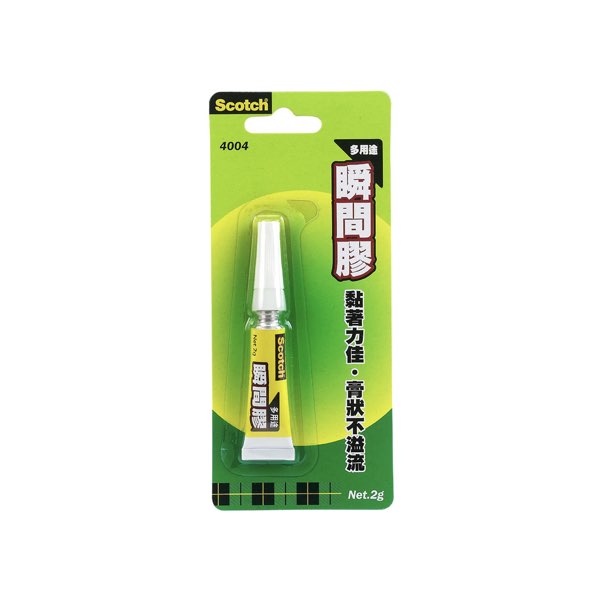 【3M】Scotch 多用途瞬間膠（膠狀）4004