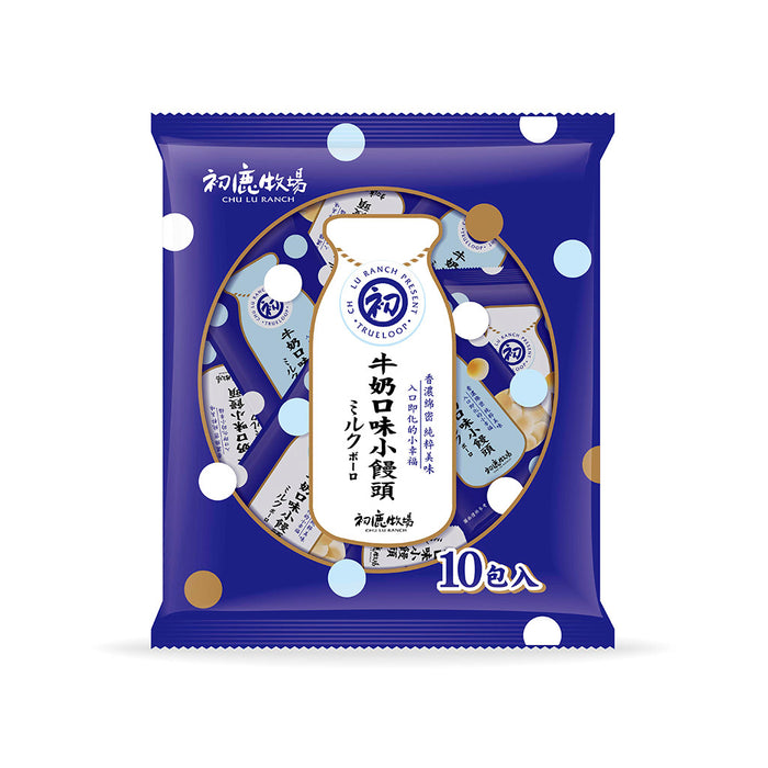 【初鹿牧場】牛奶口味小饅頭 15g x10 /包