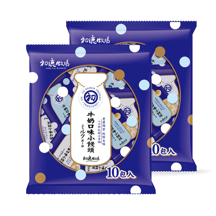 【初鹿牧場】牛奶口味小饅頭 15g x10 /包
