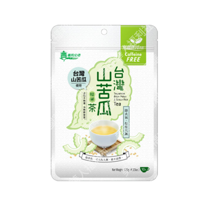 【義美生機】台灣山苦瓜糙米茶 120g（12g 十包）