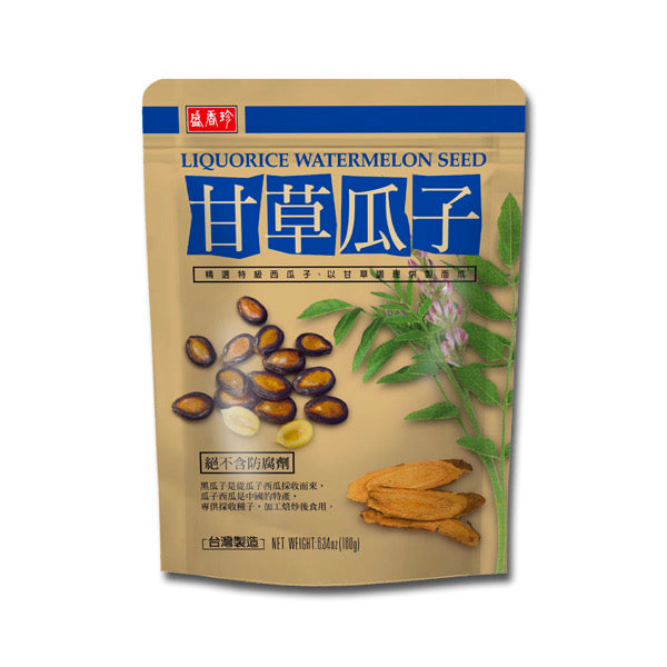 【盛香珍】特級甘草瓜子 Liquorice Watermelon Seed 180g