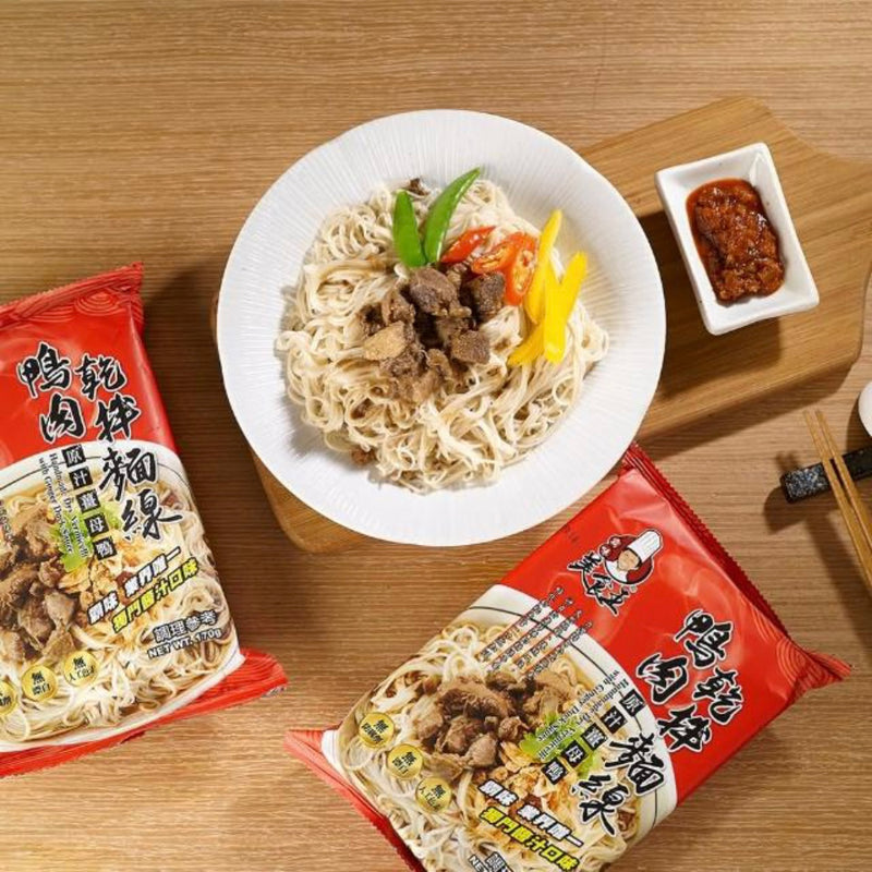 【霸味】鴨肉乾拌麵線 90g/ 包
