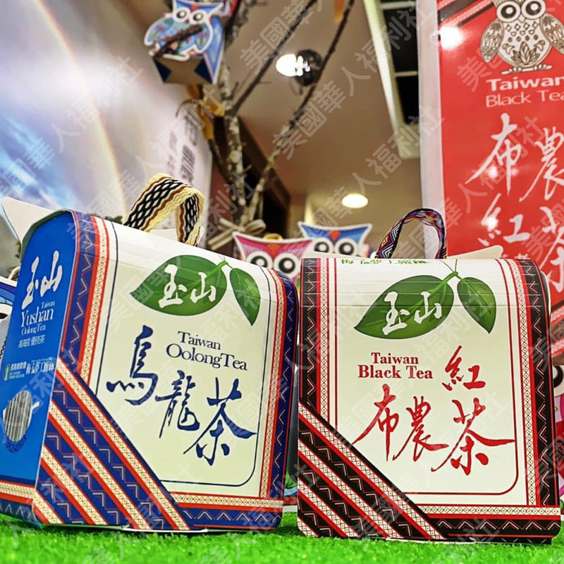 【信義鄉農會】布農紅茶/ 玉山烏龍茶 貓頭鷹茶包組