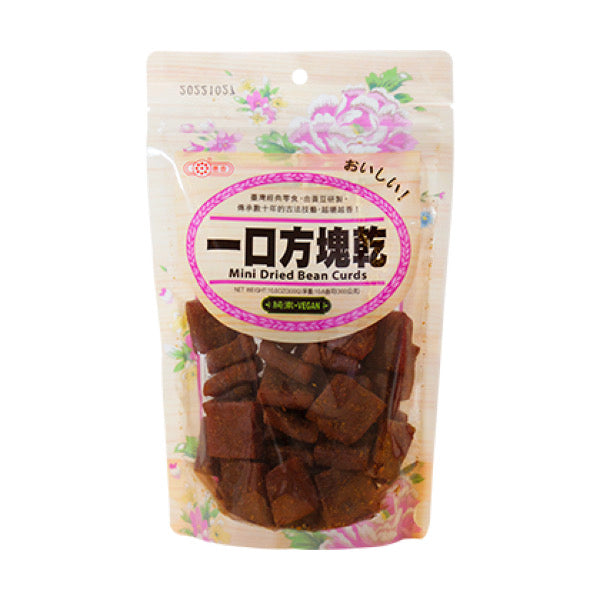 【惠香食品】一口方塊乾（小辣）300g/ 包