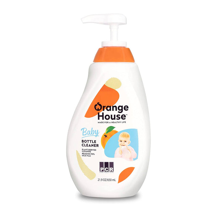 【橘子工坊】天然奶瓶蔬果清潔劑 650ml（全英版）