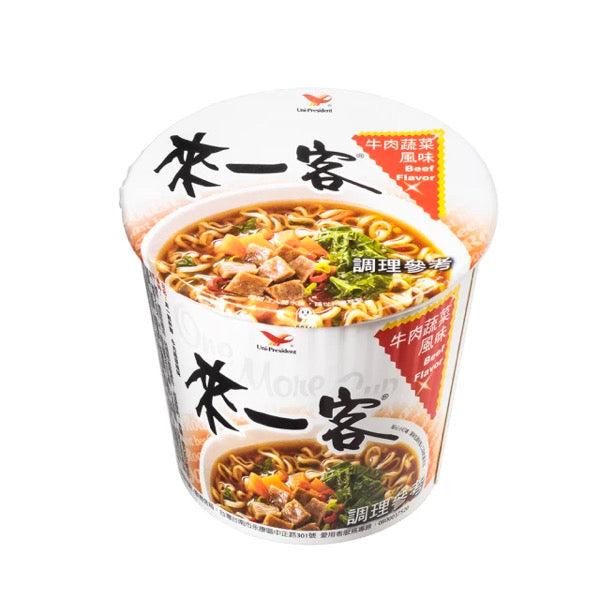 【來一客】牛肉蔬菜風味杯麵 Beef & Veggie Flavor Instant Noodle Soup Cup 1pc 65g