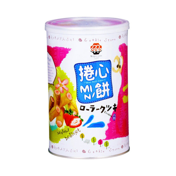 草莓捲心餅 170g/ 罐