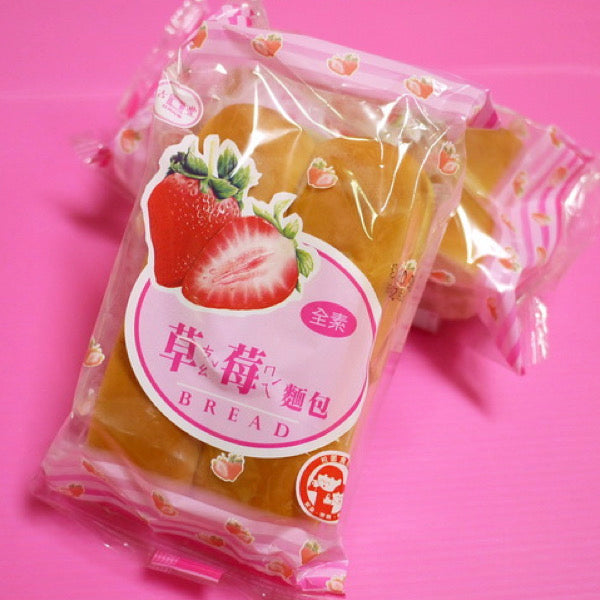 ◉ 預購商品 ◉【合作社必買小點心】草莓長型夾心麵包 ◉（每月 20 日結單，下月 15 日開始出貨）