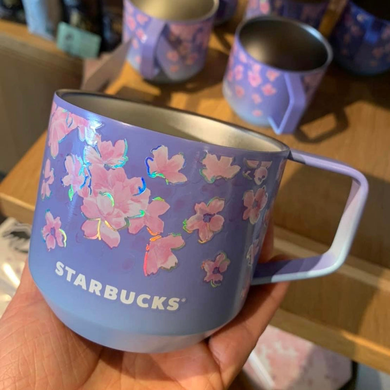 🌸 2023 櫻花季 🌸 【日本星巴克】櫻花限定杯 ⓧ 不銹鋼杯 340ml