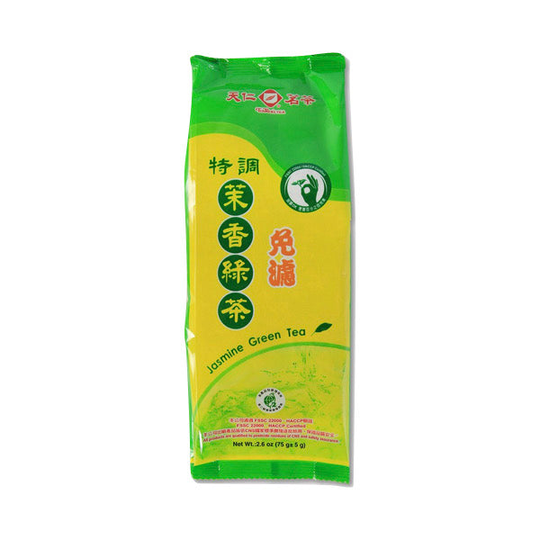 泡沫紅茶店御用款【天仁茗茶】特調茉香綠茶 2入/ 袋