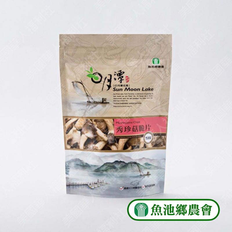 【魚池鄉農會】秀珍菇脆片（黑胡椒）