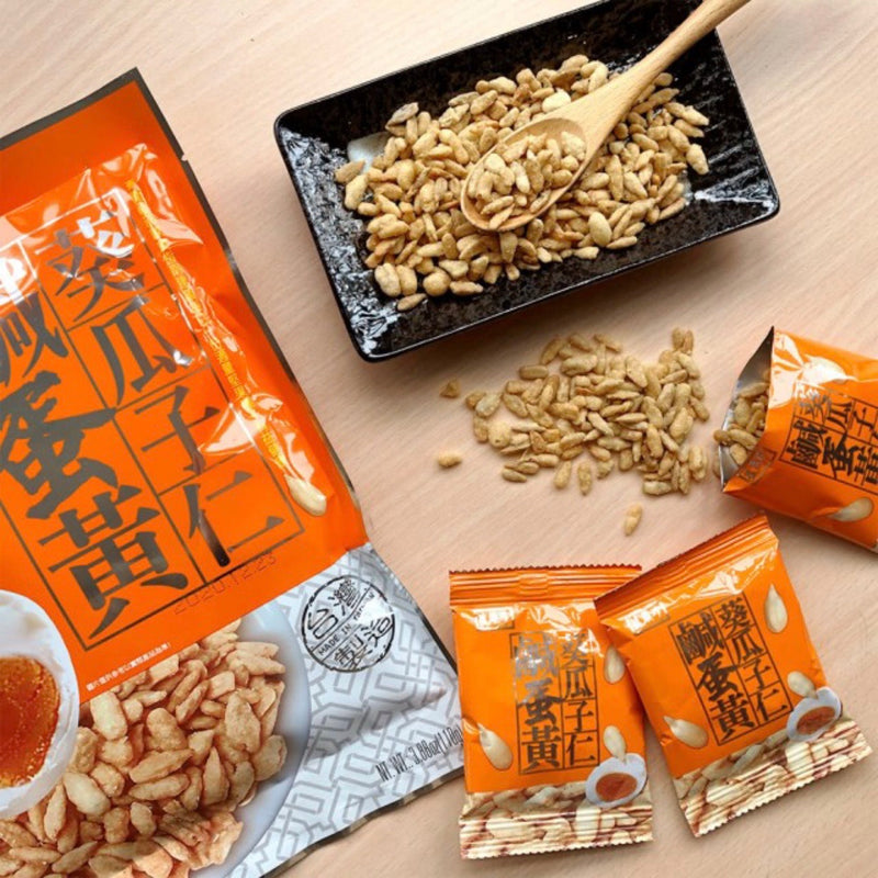 【盛香珍】鹹蛋黃葵瓜子仁 Sunflower Kernels Salted Yolk Flavor 110g