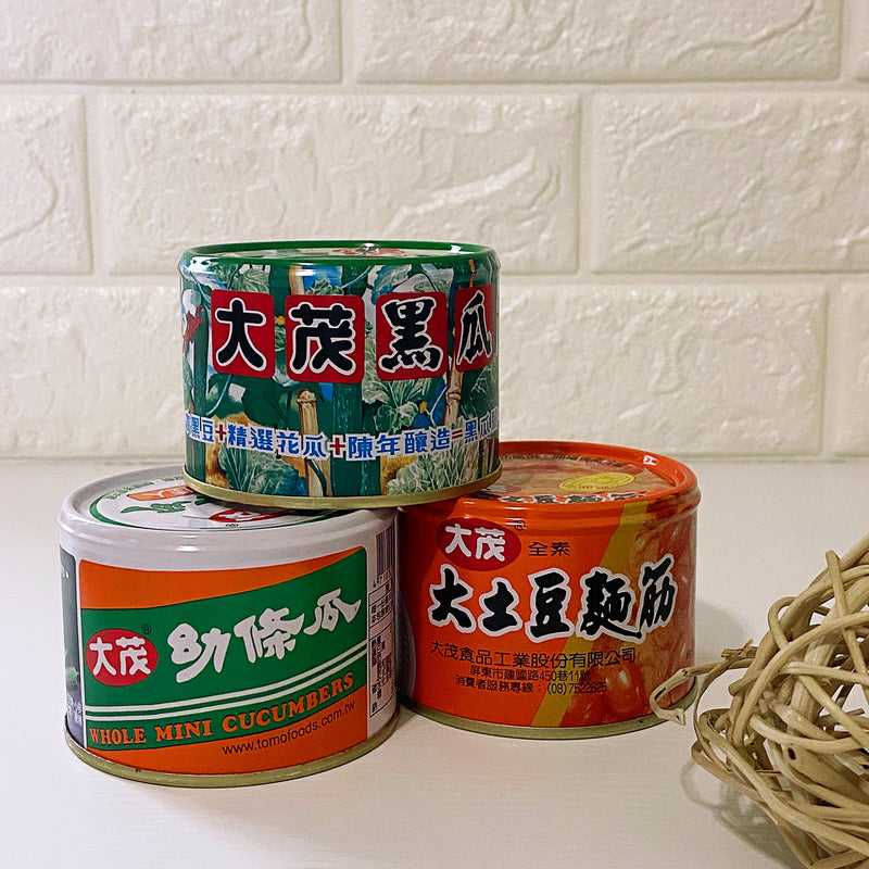 【大茂】大茂三寶：黑瓜 ⊕ 大土豆麵筋 ⊕ 幼條瓜 組合
