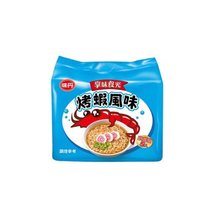 【味丹：享味食光】烤蝦風味 五包/ 袋
