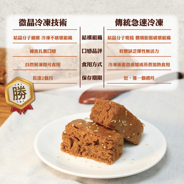 ◉ 預購商品 ◉ 澎湖伴手禮 名產【澎湖黑妞】◉ 微晶冷凍黑糖糕（美國境內常溫出貨）◉（每月 20 日結單，下月 15 日開始出貨）