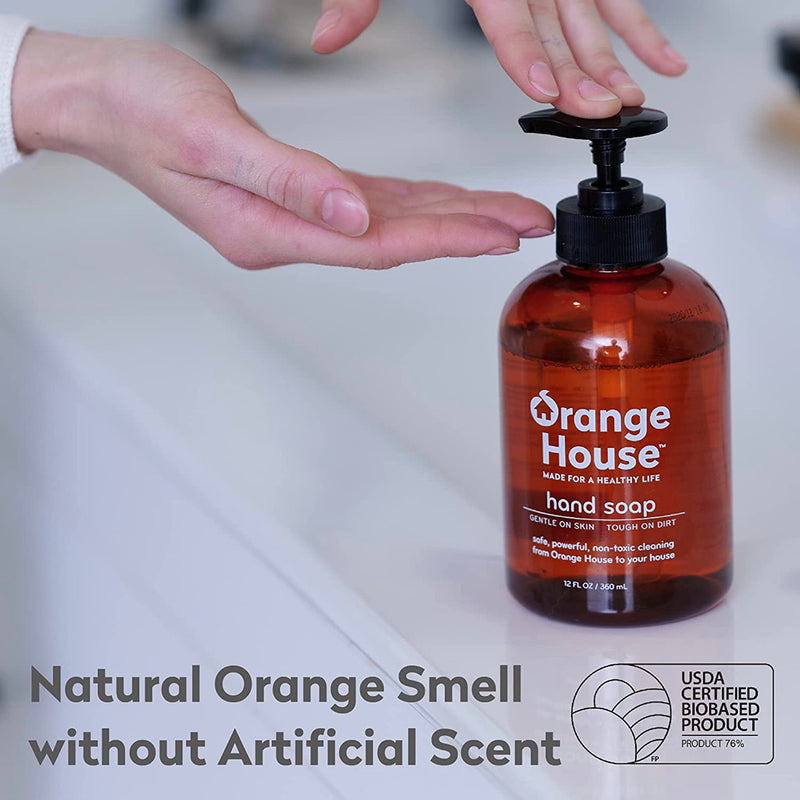 【橘子工坊】天然抗菌洗手乳 Natural Liquid Hand Soap 360ml x12pcs