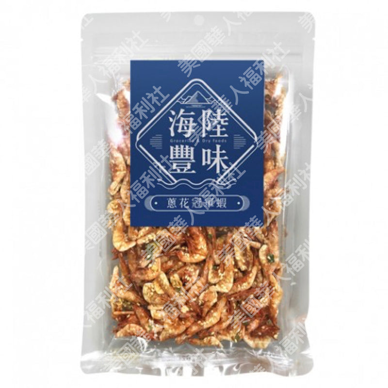 預購商品【黑橋牌】蔥花冠軍蝦 100g