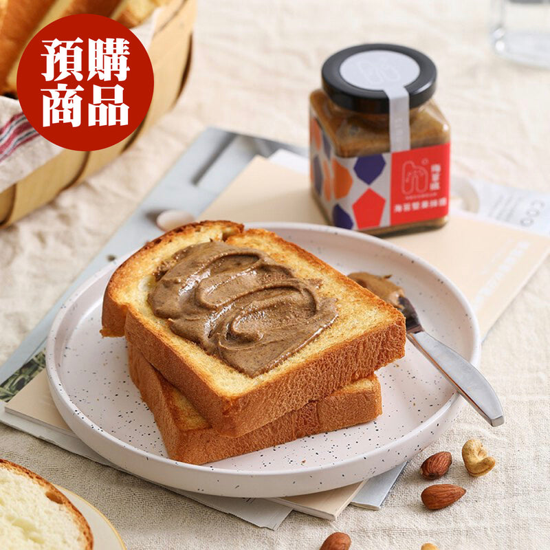 ◉ 預購商品 ◉ 嚴選杏仁果研磨與海苔均勻混合 ◉【海邊走走】海拿滋 海苔堅果抹醬 ◉ （每月 20 日結單，下月 15 日開始出貨）
