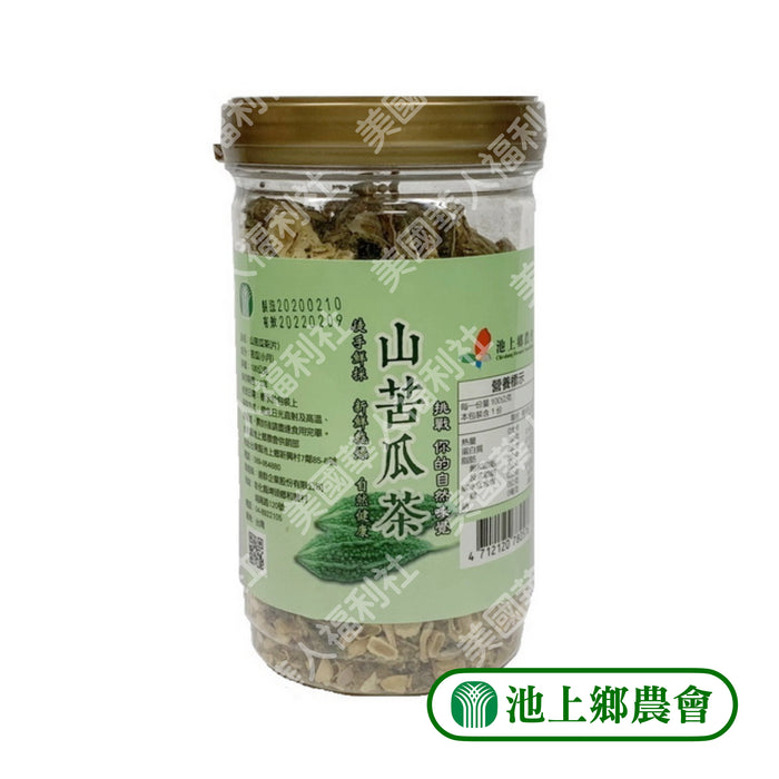 【池上鄉農會】山苦瓜茶（片）100g/ 罐