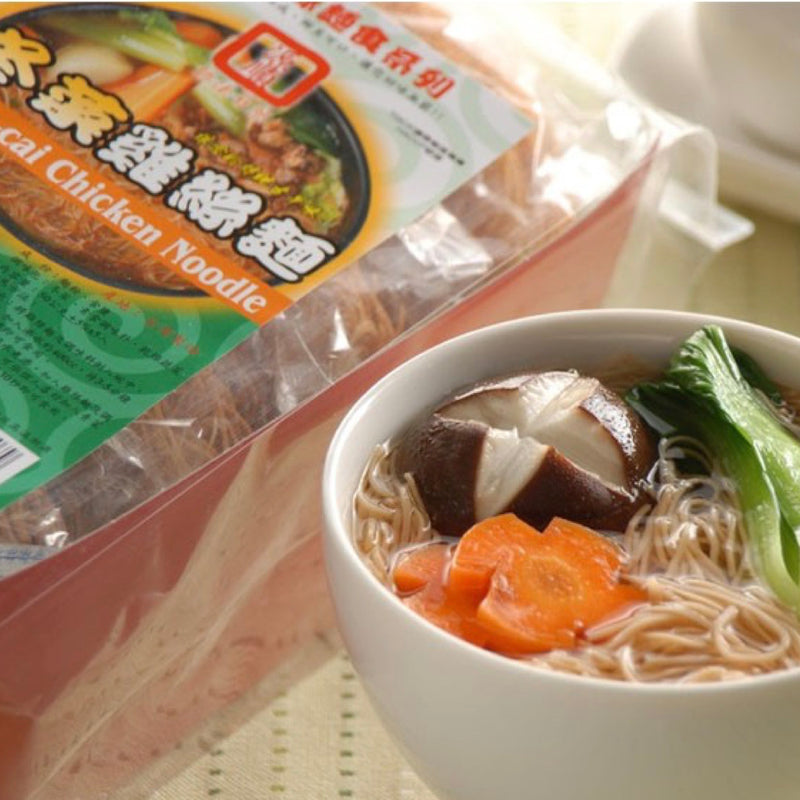 【源順食品】冬菜雞絲麵 280g/ 五入裝/ 袋