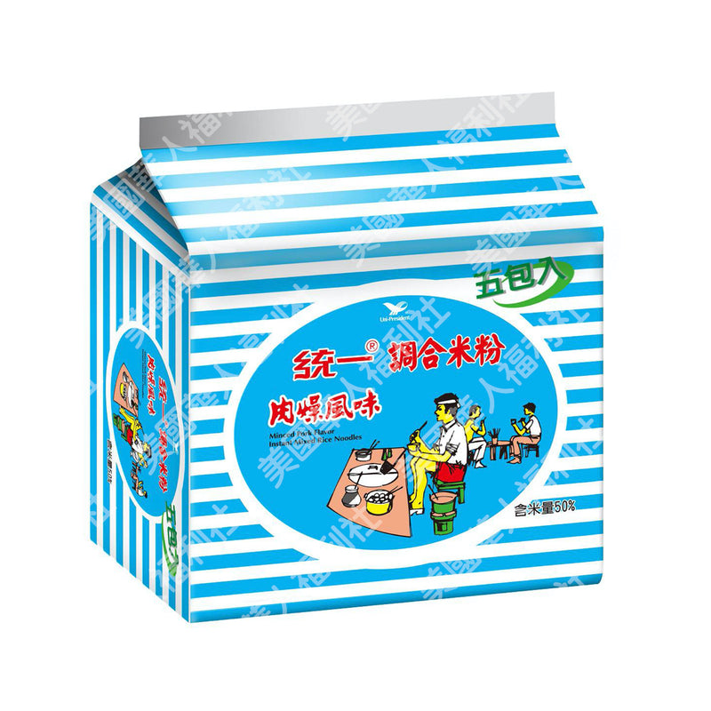 【統一麵】調合米粉肉燥風味 五入/ 袋
