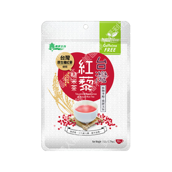 【義美生機】台灣紅藜糙米茶 150g（15g 十包）