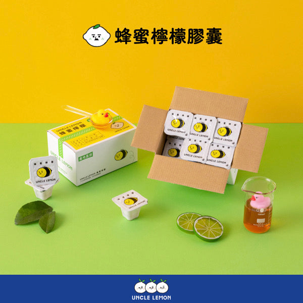 【檸檬大叔】蜂蜜檸檬膠囊 12顆/ 盒