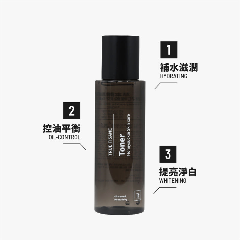 【TRUE TISANE】金銀花輕盈控油晶透露 110ml