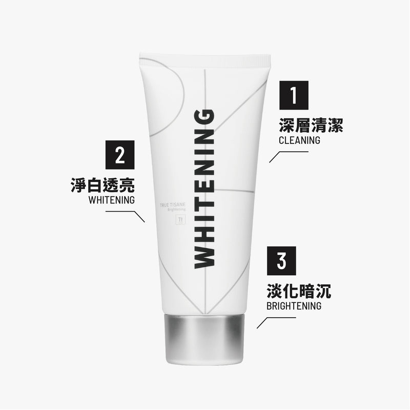 【TRUE TISANE】亮顏透澤七白洗面乳 100ml