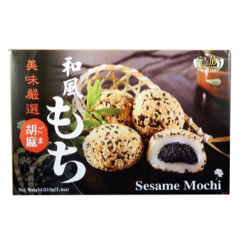 【皇族】和風芝麻麻糬 35g 六顆入